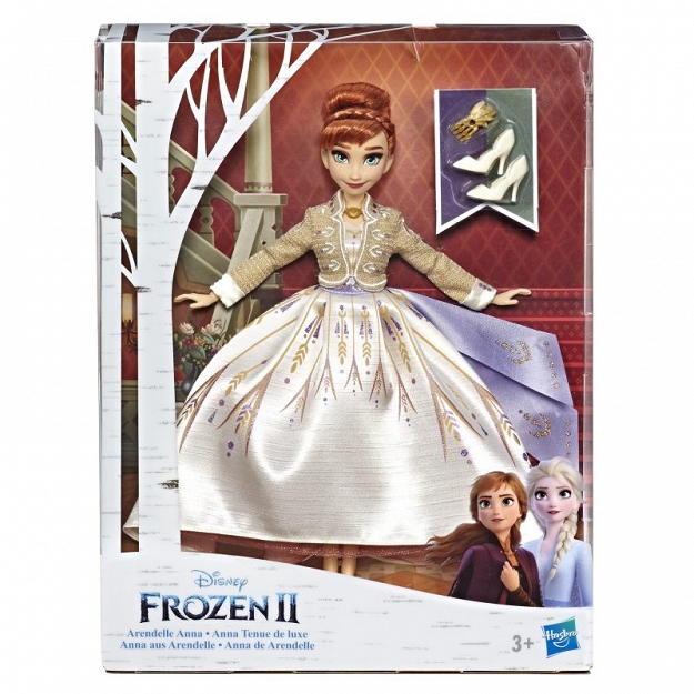 Hasbro Frozen 2 - Lalka Anna w sukni E5499 E6845