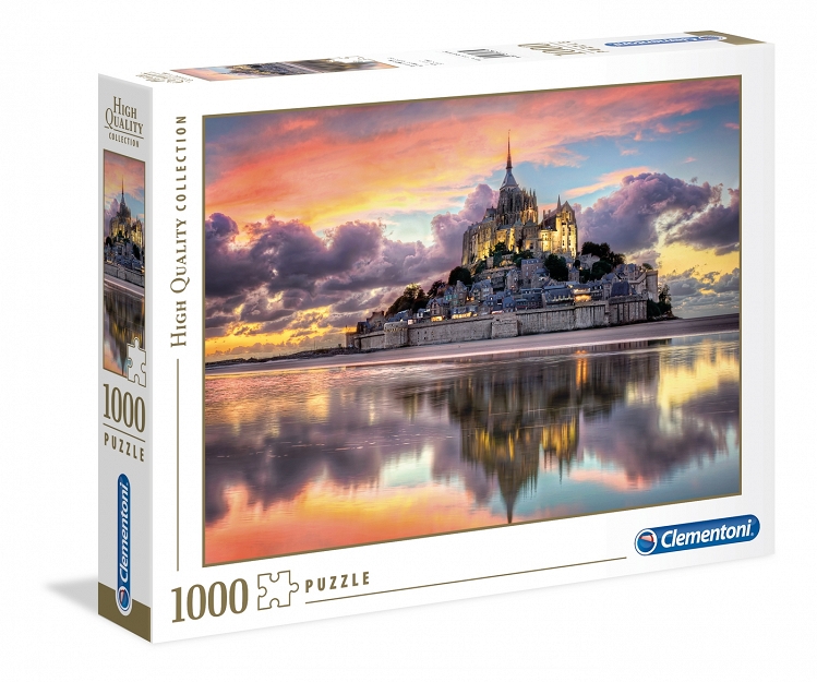 Clementoni Puzzle 1000 el. HQ  Saint- Michel 39367