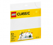 LEGO® CLASSIC Biała płytka konstrukcyjna 11010