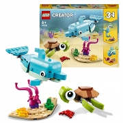 LEGO CREATOR Delfin i żółw 31128