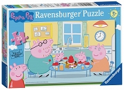 Ravensburger Puzzle 35el. Peppa Rodzinne lody 0862