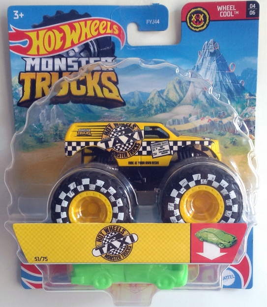 Mattel HW Monster Truck 1:64 Taxi FYJ44 GTH95