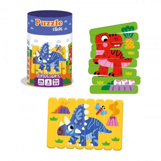 Roter Kafer Puzzle patyki Dinozaury RK1090-02