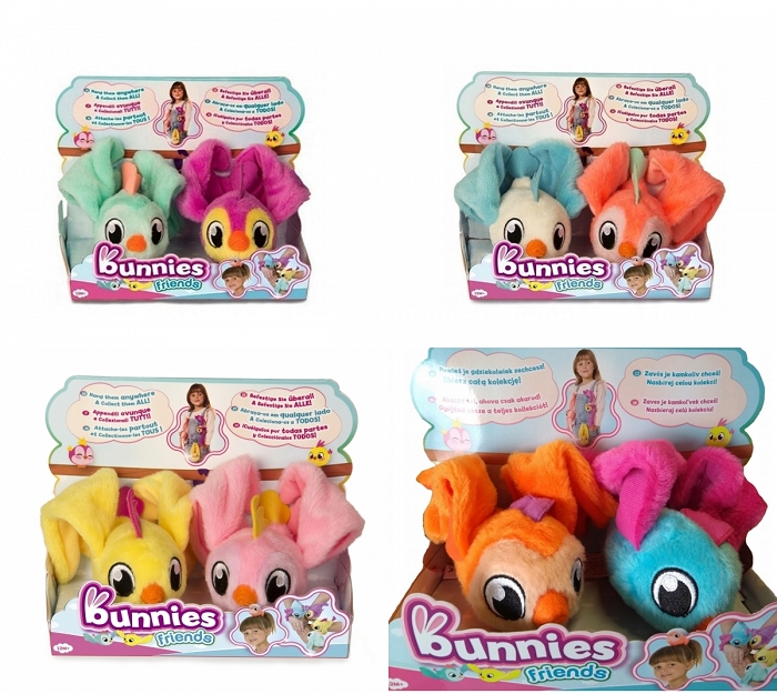 TM Toys Bunnies Friends ptaszki z magnesem097223
