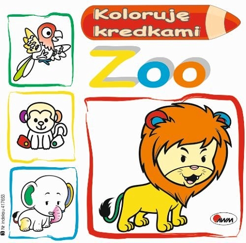 AWM Koloruję kredkami Zoo 2437