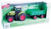 BRIMAREX Traktor z przyczepą 1:16 1582683
