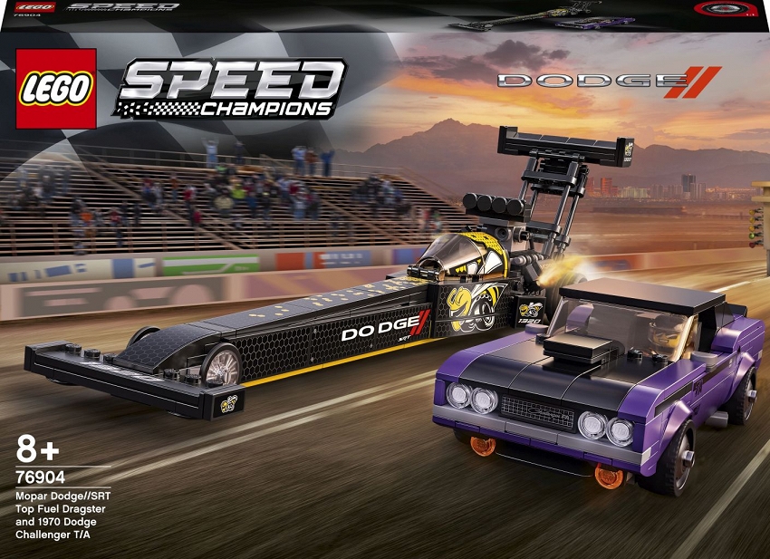 LEGO® Speed Mopar Dodge + Dodge Challenger 76904