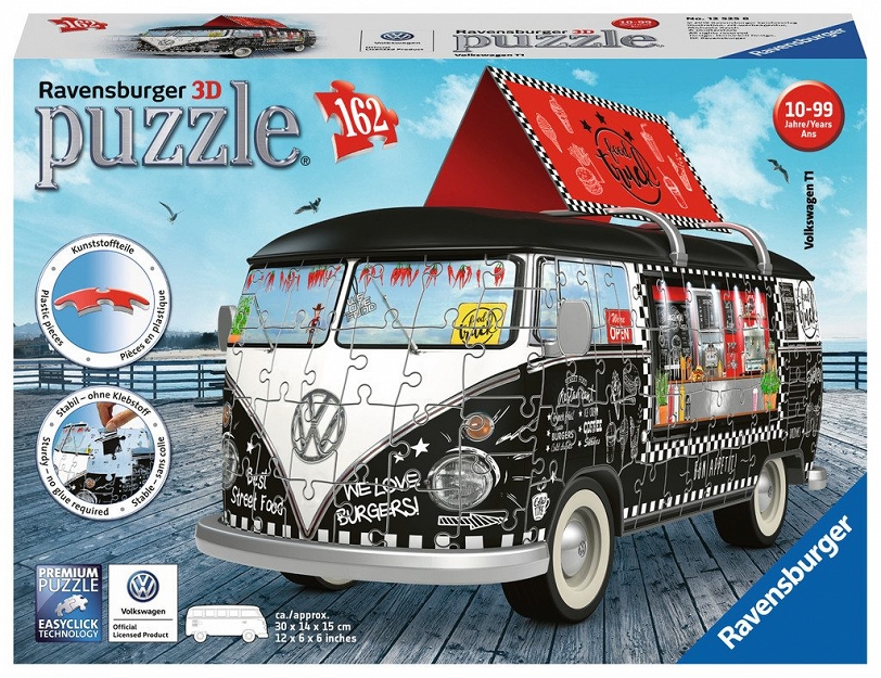 Raven Puzzle 162 EL. VW Bus Food Truck 25258