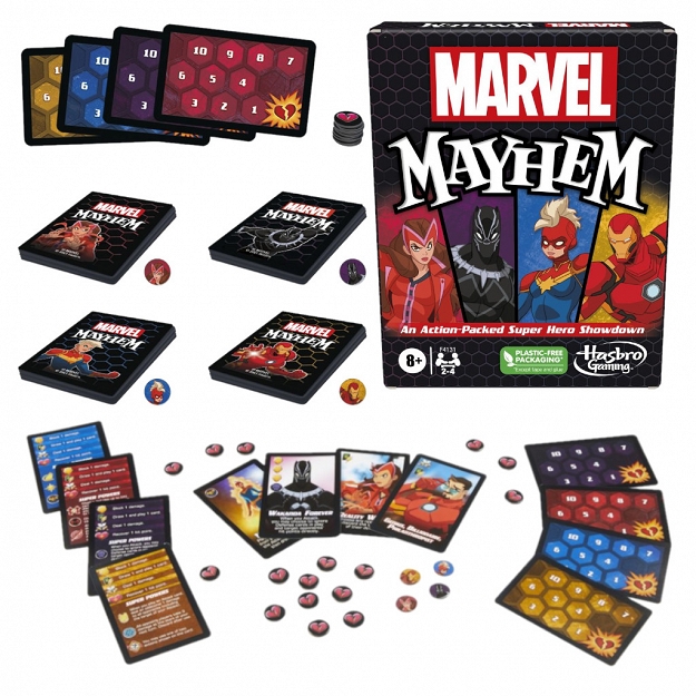 Hasbro - Gra karciana Marvel Mayhem F4131