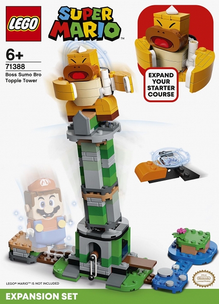 LEGO Super Mario Boss Sumo Bro i przewracana 71388