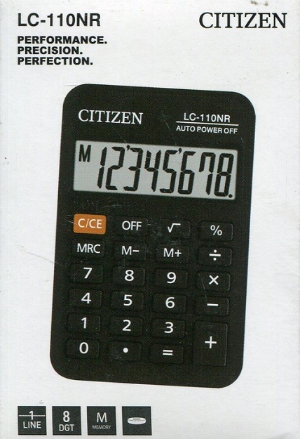 Kalkulator LC110NR   CITIZEN