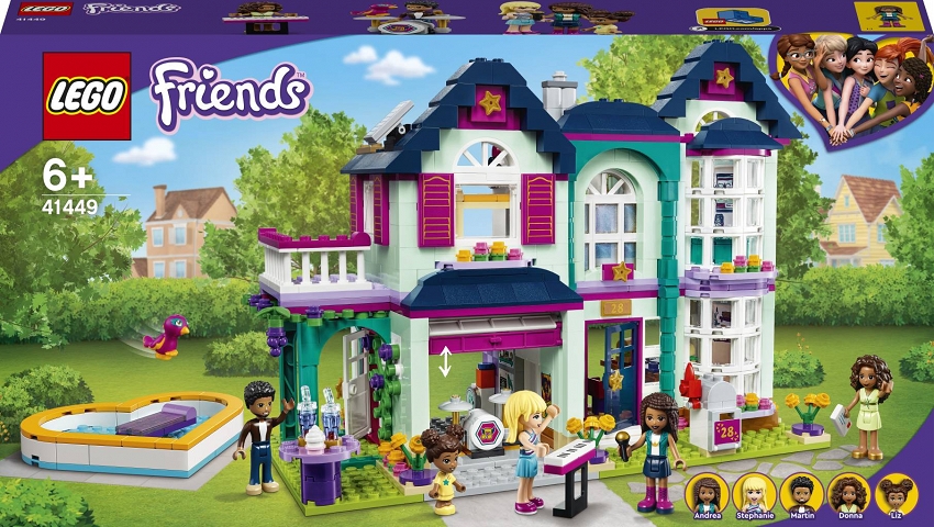 LEGO® FRIENDS Dom rodzinny Andrei 41449