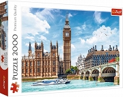TREFL Puzzle 2000 EL. Big Ben , Londyn 27120