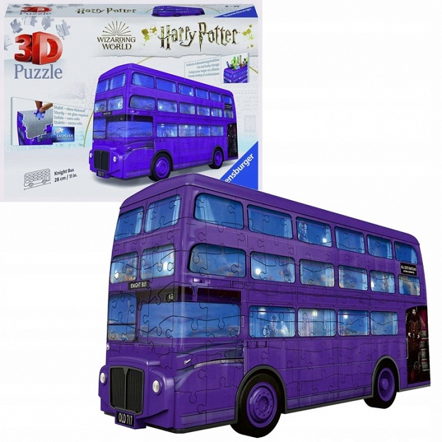 Raven. Puzzle 3D 244 Harry Potter Bus 111589