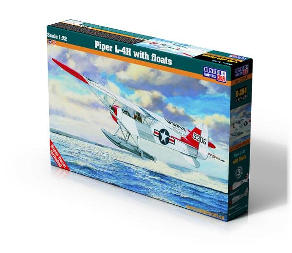 Model Samolotu Piper L-4H with floats 1:72 42547