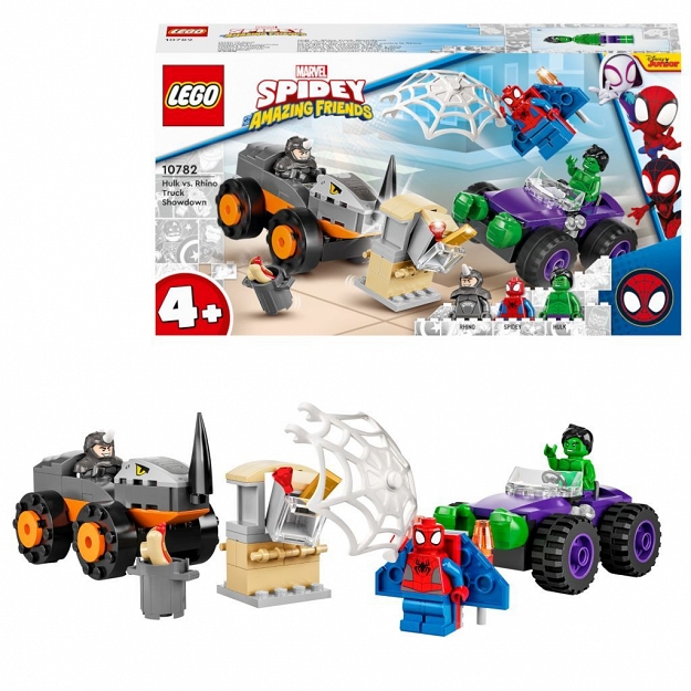LEGO Marvel Spidey Hulk kontra Rhino 10782